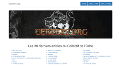 Desktop Screenshot of cerbere.org